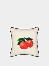 Les Ottomans Tropical Oranges Cushion