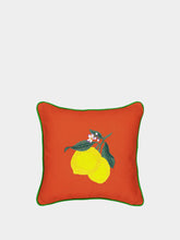 Les Ottomans Tropical Lemons Cushion