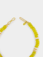 Lizzie Fortunato Eletric Neon Yellow Laguna Necklace