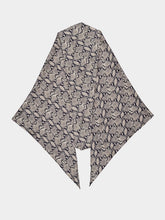 Paula Edon Snakeskin Printed Silk Twill Scarf