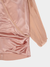 Balmain Beige Poudre Shoulder-Pad Blouse