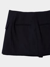 Balmain Black Buttoned 4-Pocket Wool Shorts