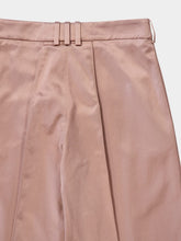 Balmain Old Pink Straight-Leg Tailored Satin Trousers