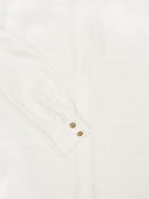 Balmain White Jacquard Long-Sleeve Shirt