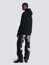 Balmain Black Flocked Sweatshirt