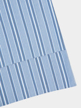 Paula Elisa Denim Stripes Wide-Leg Pants