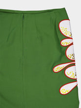 Paula Elizabeth Flowera Embroidered Pencil Skirt