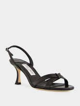 Jimmy Choo Elsy Black Slingback Sandals