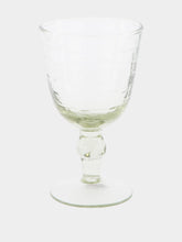 Madam Stoltz Wine Glass with Cutting