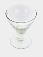 Madam Stoltz Cocktail Glass with Cutting