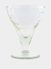 Madam Stoltz Cocktail Glass with Cutting