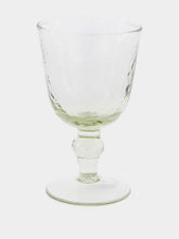 Madam Stoltz Hammered Wine Glass