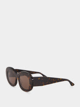 Thierry Lasry Envy Tortoiseshell Oval Sunglasses