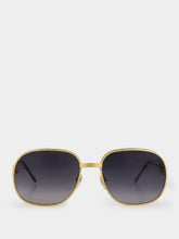 Casablanca Gradient Oval-Frame Sunglasses