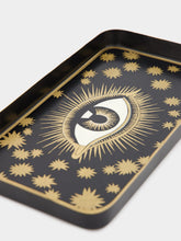 Les Ottomans Black Eye Iron Tray