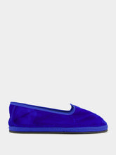Piedaterre Modigliani Flats in Cobalt Blue Velvet