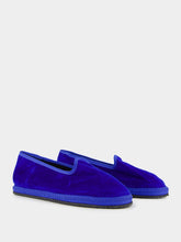 Piedaterre Modigliani Flats in Cobalt Blue Velvet