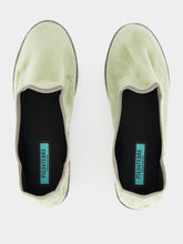 Piedaterre Modigliani Flats in Sage Green Velvet