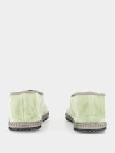 Piedaterre Modigliani Flats in Sage Green Velvet