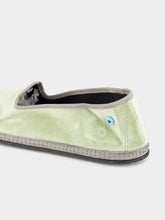 Piedaterre Modigliani Flats in Sage Green Velvet