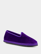 Piedaterre Modigliani Flats in Purple Anarchico Velvet