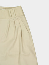 Altuzarra Beige Wide-Leg Cotton Trousers