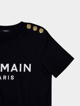 Balmain Logo-Print Cotton T-Shirt