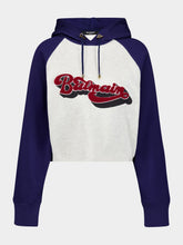 Balmain Logo-Print Raglan-Sleeve Hoddie
