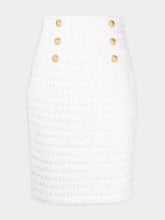 Balmain Tweed Mini Skirt