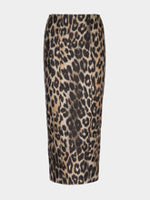 Balmain Leopard pencil skirt