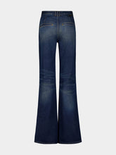 Balmain High-Waisted Flared Jeans