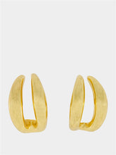 Panconesi Double Moon Gold Hoops