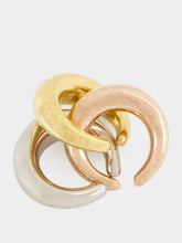 Panconesi Multicolour Small Half Moon Hoops