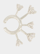 Panconesi Silver Kismet Huggie Zircon Ear Cuff