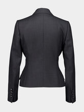 Dolce & Gabbana Gray Double-Breasted Dolce Jacket