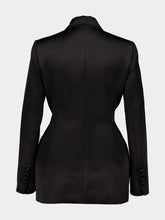 Dolce & Gabbana Black Duchess Jacket with Conical Cups