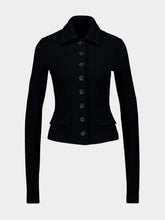 Dolce & Gabbana Black Wool Single-Breasted Jacket
