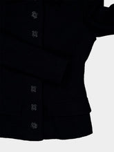 Dolce & Gabbana Black Wool Single-Breasted Jacket