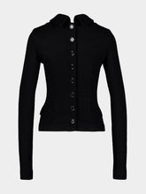 Dolce & Gabbana Black Fitted Virgin Wool Single-Breasted Jacket
