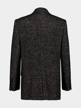 Dolce & Gabbana Dark Grey Double-Breasted Chevron Jacket