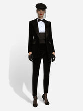 Dolce & Gabbana Black Single-Breasted Velvet Turlington Tuxedo Jacket