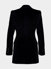 Dolce & Gabbana Black Single-Breasted Velvet Turlington Tuxedo Jacket