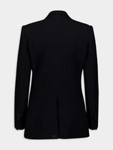 Dolce & Gabbana Black Wool Cloth Double-Breasted Jacket