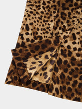 Dolce & Gabbana Leopard-Print Midi Pencil Skirt