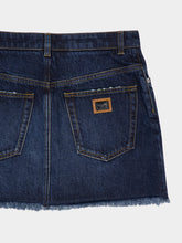 Dolce & Gabbana Dark Blue Mini 5-Pocket Denim Skirt