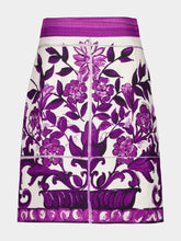 Dolce & Gabbana Majolica Print Mini Skirt