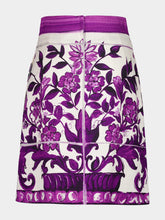 Dolce & Gabbana Majolica Print Mini Skirt
