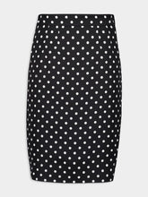 Dolce & Gabbana Polka-Dot Print Pencil Skirt