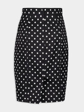 Dolce & Gabbana Polka-Dot Print Pencil Skirt
