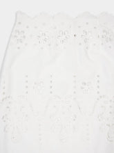 Dolce & Gabbana Cut-Out Detailing Cotton Midi Skirt